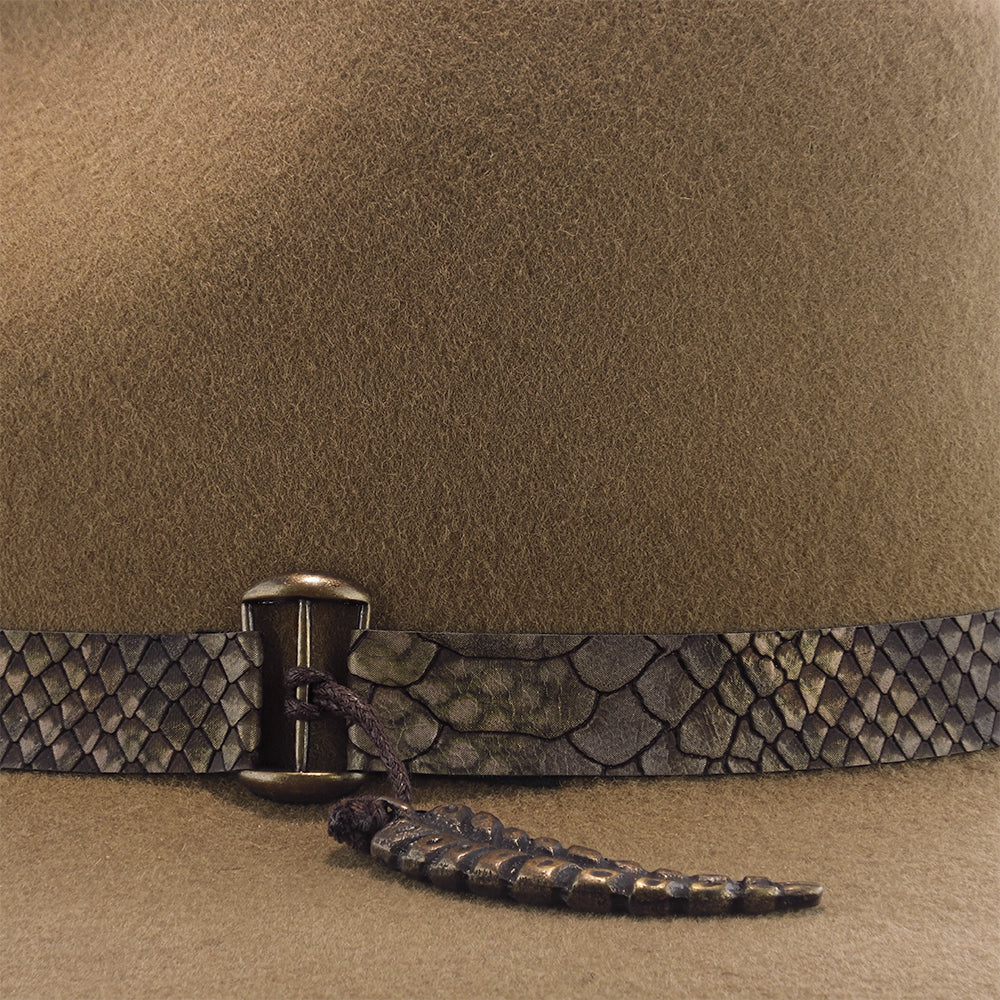Vintage Rattle Ropes Hat Mad Rattle - Biltmore Vintage Couture Wool Felt Hat – Fashionable Hats