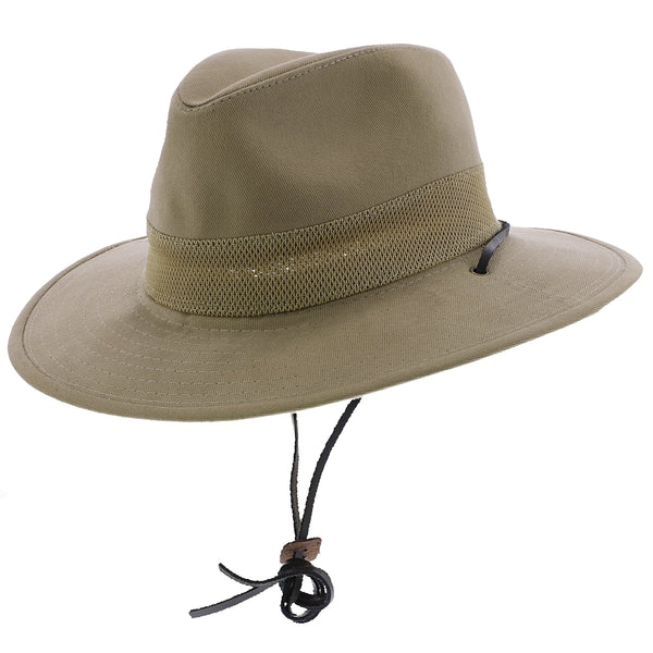 Safari Master - Dobbs Cotton Twill Safari Hat - DCSFMS