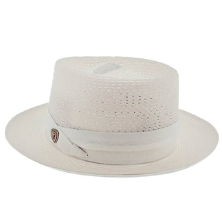 Bishop - Dobbs Straw Porkpie Hat - DSBISH