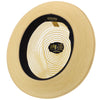 Dobbs Golden Coast Vented Milan Straw Fedora Hat