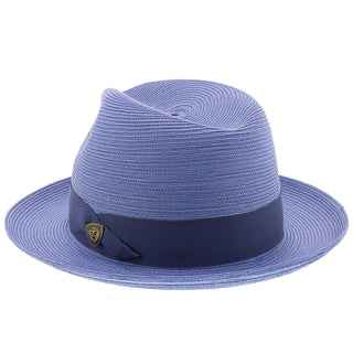 Rosebud - Dobbs Straw Fedora Hat - DSRBUD