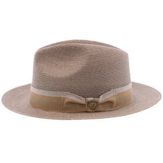 Side-Eye - Dobbs Woven Hemp Straw Fedora Hat - DSSDEY