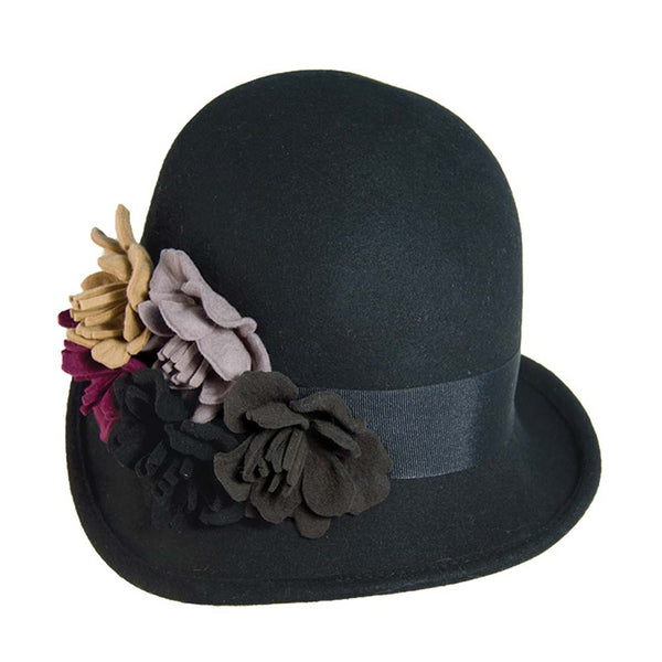 Flora - Scala Wool Cloche Hat
