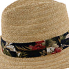 Maui - H-MR207 - Scala 100% Raffia Straw Safari Hat