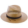 Peak View - Stetson Vented Shantung Straw Outdoor Hat - OSPKVW
