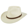 Houston - Scala P213 Natural Panama Straw Outback Hat