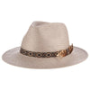West - Santana Straw Fedora Hat