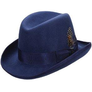 Valerio - Stacy Adams Royal Wool Felt Homburg Hat