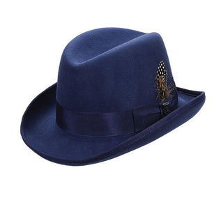 Valerio - Stacy Adams Royal Wool Felt Homburg Hat