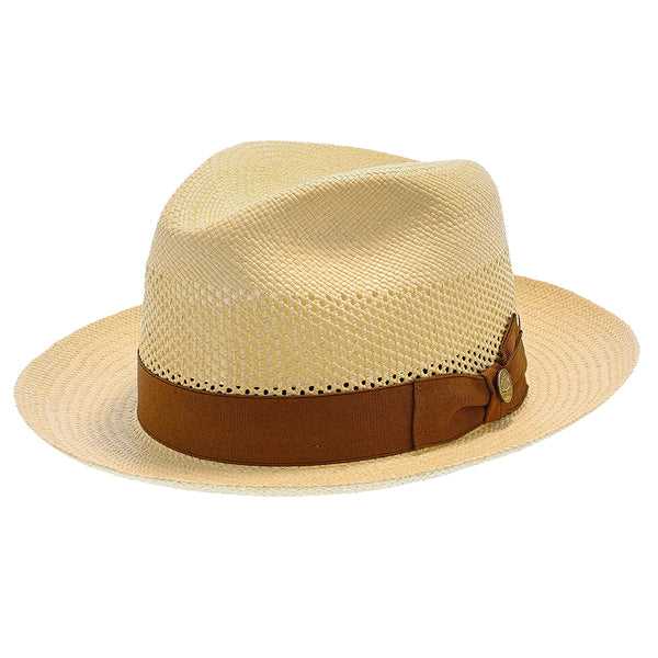 Brentwood - Stetson Shantung Straw Fedora Hat