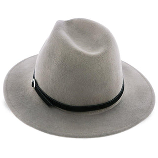 Legacy - Walrus Hats Grey Wool Felt Fedora Hat - H7002