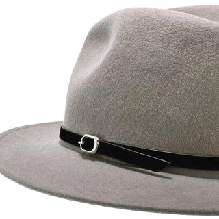 Legacy - Walrus Hats Grey Wool Felt Fedora Hat - H7002