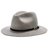 Legacy - Walrus Hats Grey Wool Felt Fedora Hat - H7002