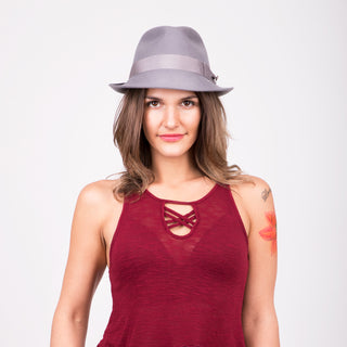 Triumph - Walrus Hats Grey Wool Felt Trilby Hat - H7004