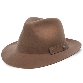 Journey - Walrus Hats Wool Felt Fedora Crushable Hat - H7009