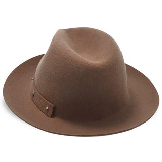 Journey - Walrus Hats Wool Felt Fedora Crushable Hat - H7009