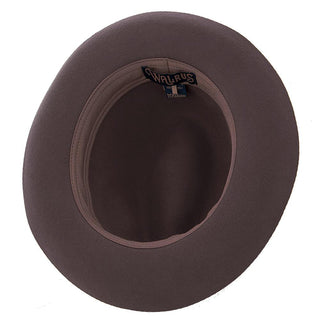 Journey - Walrus Hats Wool Felt Fedora Crushable Hat - H7009
