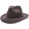 Journey - Walrus Hats Wool Felt Fedora Crushable Hat - H7009