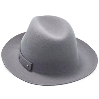 Journey - Walrus Hats Wool Felt Fedora Crushable Hat - H7009