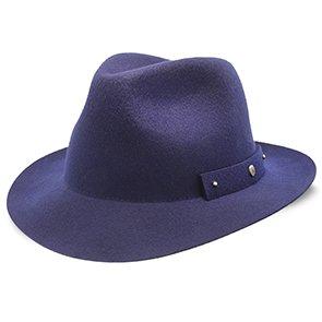 Journey - Walrus Hats Wool Felt Fedora Crushable Hat - H7009