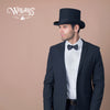 Sir Winston - Walrus Hats Wool Felt 5.25 in. Height English Topper Hat - H7021