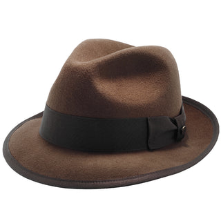 Layover - Walrus Hats Center Dent Wool Felt Fedora Hat