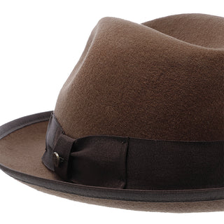 Layover - Walrus Hats Center Dent Wool Felt Fedora Hat