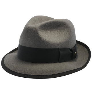 Layover - Walrus Hats Center Dent Wool Felt Fedora Hat