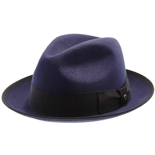 Layover - Walrus Hats Center Dent Wool Felt Fedora Hat