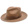 Imperial - Walrus Hats White Center Dent Wool Felt Fedora Hat