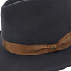 Jetsetter - Walrus Hats Grey Center Dent Wool Felt Fedora Hat