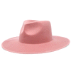 Walrus Hats Castle Pink w/ Western Bands Wool Fedora Hat