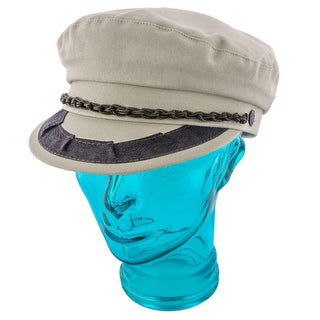 Aegean Greek Fisherman Pallas - Aegean AEG101 White Cotton Greek Fisherman Hat