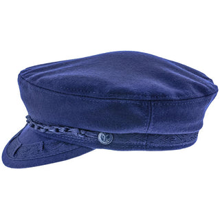Aegean Greek Fisherman Triton - Aegean AEG100 Navy Wool Blend Greek Fisherman Hat