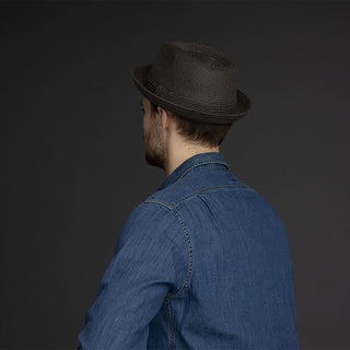 Billy - Bailey Poly Braid Toyo Straw Trilby Hat