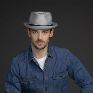 Mannes - Bailey Poly Braid Toyo Straw Trilby Hat