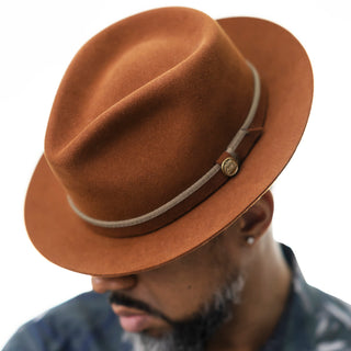 Belfast - Stetson Fur Felt Fedora Hat - TWBLFS