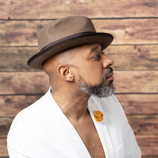 Layover - Walrus Hats Center Dent Wool Felt Fedora Hat