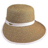Capelli Bretton Cross Court - CSW23 - Cappelli Paper Braid Facesaver Wide Brim Hat