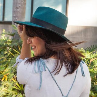 Capri - Walrus Hats Wide Brim Wool Felt Fedora Hat