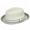 Country Gentleman Fedora Noah - Country Gentleman Mixed Poly Braid Hat