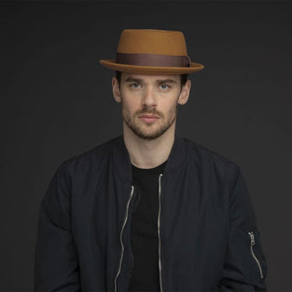 Darron - Bailey Wool Pork Pie Hat