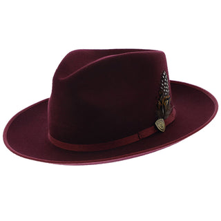 Dobbs Fedora Delavan B - Dobbs Wool Felt Fedora Hat