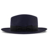 Dobbs Fedora Egan - Dobbs Navy Fur Felt Fedora Hat