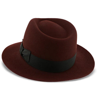 Dobbs Fedora Egan - Dobbs Navy Fur Felt Fedora Hat