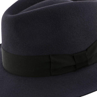 Dobbs Fedora Egan - Dobbs Navy Fur Felt Fedora Hat