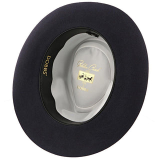 Dobbs Fedora Egan - Dobbs Navy Fur Felt Fedora Hat