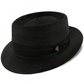 Dobbs Porkpie Bishop - Dobbs Straw Porkpie Hat - DSBISH