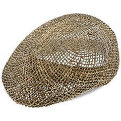Dorfman Pacific Ivy Clyde - DPC 916 Twisted Seagrass Straw Ivy Cap