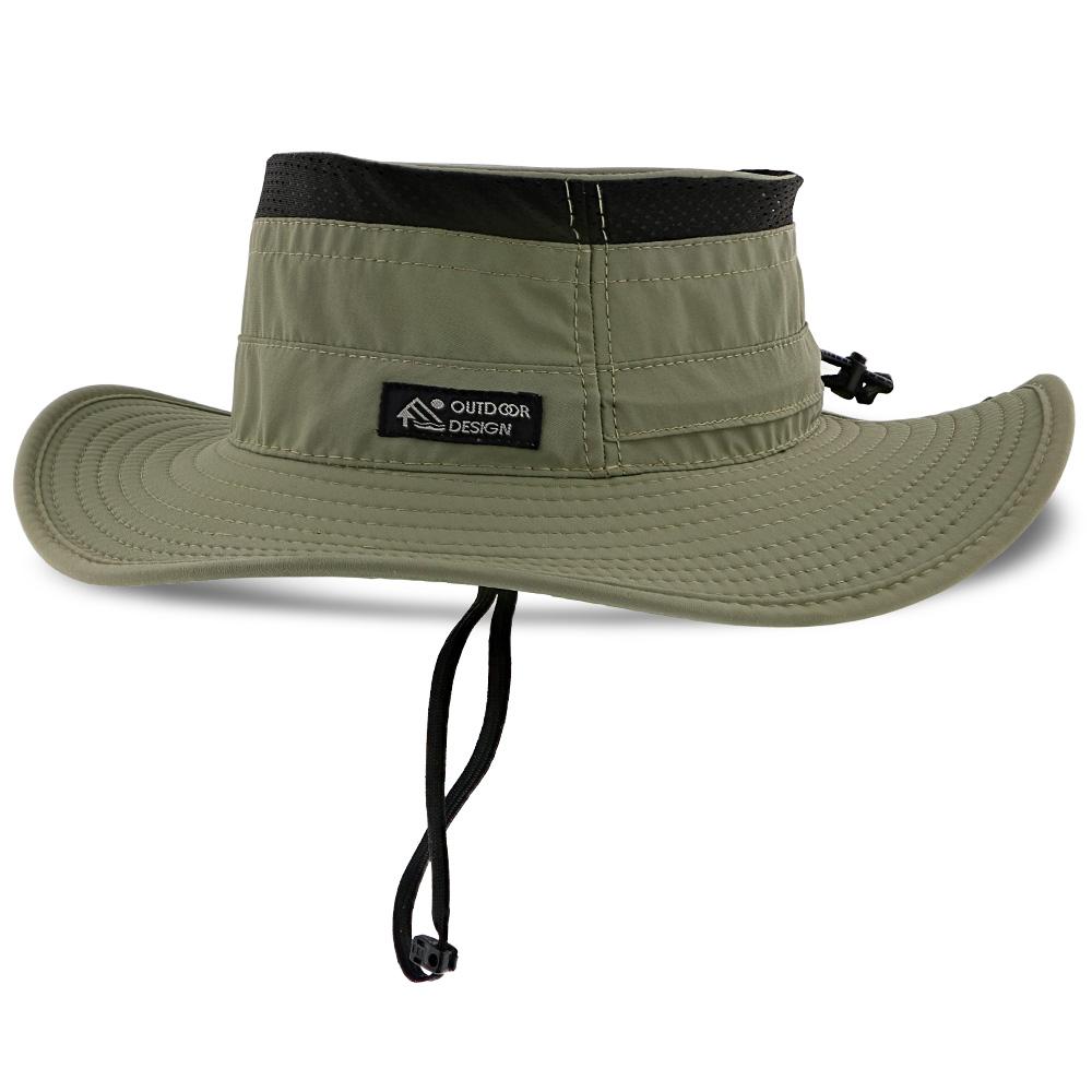 Dorfman Pacific The Berg - Comfy Outback Hat Olive - XL Polyester